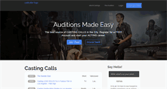 Desktop Screenshot of castcaller.com